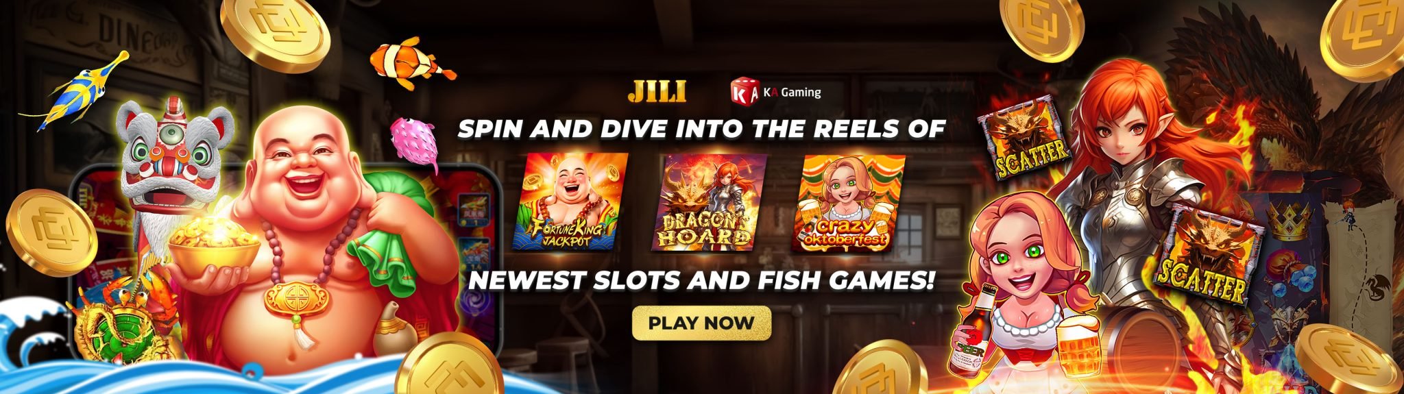 arti jackpot platform interface showing live casino, slots, football, and esports categories